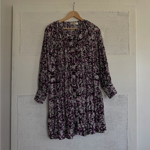 Sea New York Purple Print Mini Dress - Picture 3 of 9